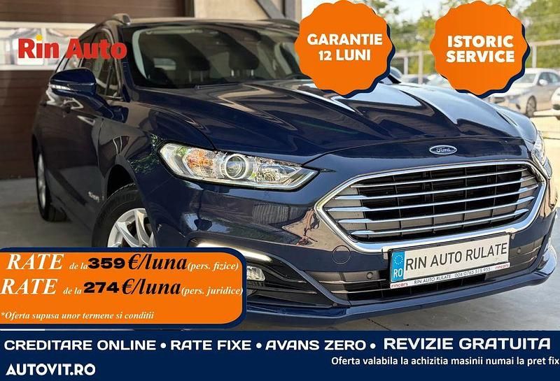 Culoarealbastru Utilizat 2020 Ford Mondeo Titanium Break | 15.990 EUR (Preț OK) - Imagine 1/4