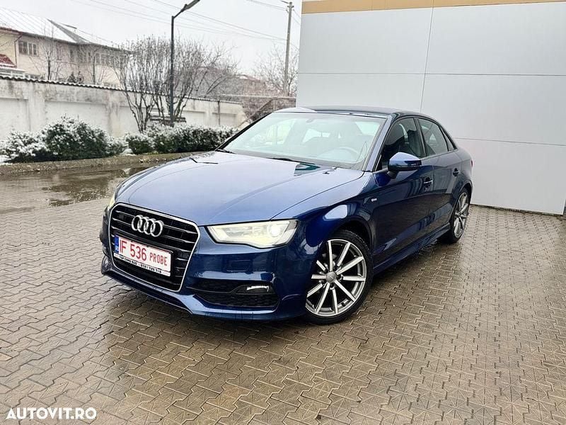 Culoarealbastru Utilizat 2016 Audi A3 S-Line Berlinǎ | 12.850 EUR (Super Preț) - Imagine 1/4