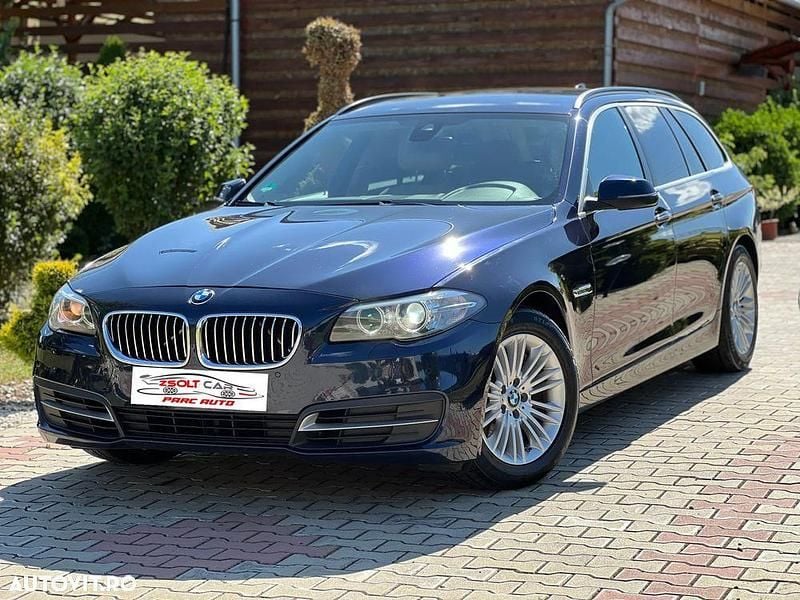 Culoarealbastru Utilizat 2014 BMW 525 Break | 9.945 EUR (Super Preț) - Imagine 1/4
