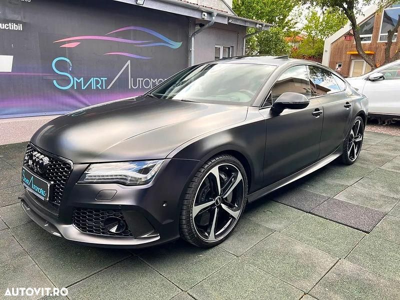 Negru Utilizat 2014 Audi RS7 Sport Hatchback | 32.999 EUR - Imagine 1/4