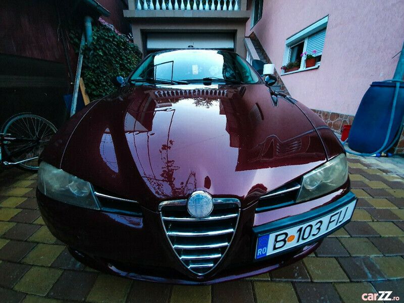 Roșu Utilizat 2004 Alfa Romeo 156 Break | 2.500 EUR - Imagine 1/4
