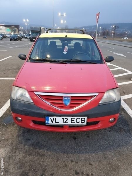 Rosu Utilizat 2008 Dacia Logan Berlinǎ | 1.800 EUR (Preț OK) - Imagine 1/4