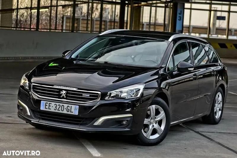 Negru Utilizat 2016 Peugeot 508 Active Break | 8.300 EUR (Scump) - Imagine 1/4