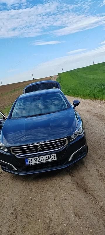 Albastru Utilizat 2016 Peugeot 508 Berlinǎ | 10.500 EUR (Preț OK) - Imagine 1/4