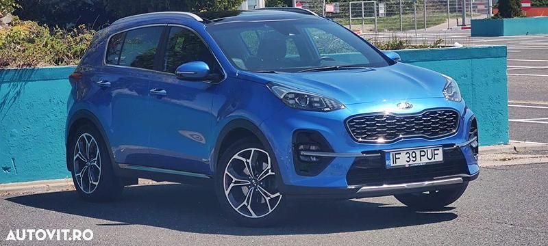 Second-hand Kia Sportage GT-Line 177 CP (130 kW) 2019 Culoarealbastru SUV