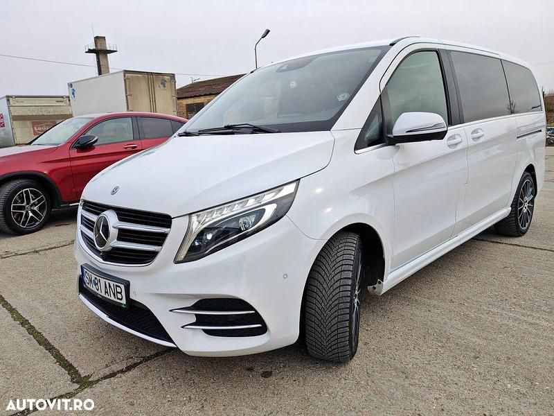 Second-hand Mercedes V250 Avantgarde 190 CP (139 kW) 2018 Culoarealb Monovolum