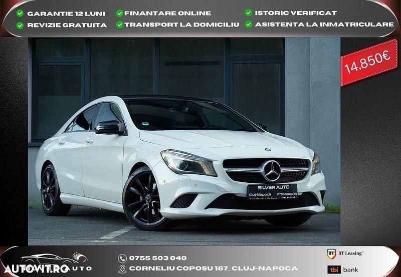 Culoarealb Utilizat 2015 Mercedes CLA220 Berlinǎ | 14.850 EUR (Super Preț) - Imagine 1/4