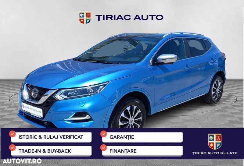 Albastru Utilizat 2019 Nissan Qashqai Tekna+ SUV | 16.990 EUR (Preț OK) - Imagine 1/4