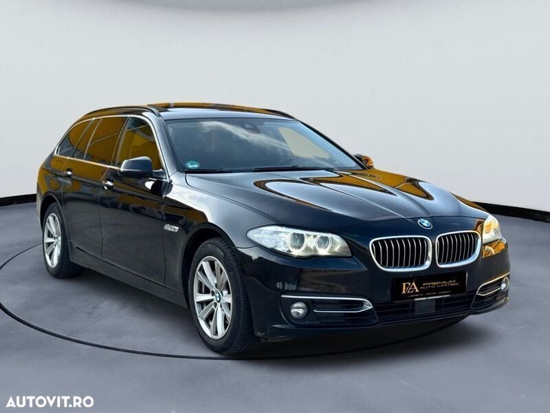 Negru Utilizat 2014 BMW 525 Luxury Line Break | 11.900 EUR - Imagine 1/4