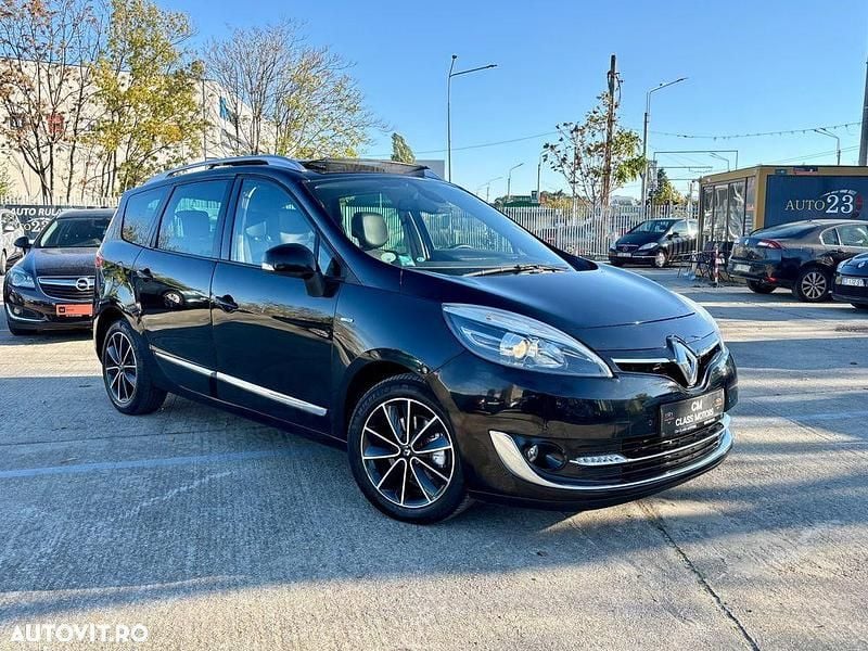 Culoarenegru Utilizat 2013 Renault Grand Scénic III Bose Edition Monovolum | 6.150 EUR (Preț OK) - Imagine 1/4
