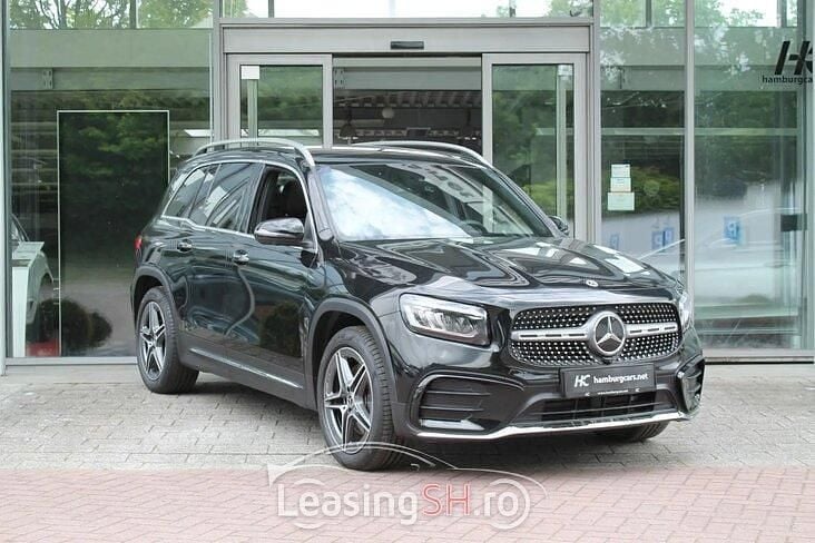 Negru Utilizat 2024 Mercedes GLB220 AMG line SUV | 52.124 EUR - Imagine 1/4