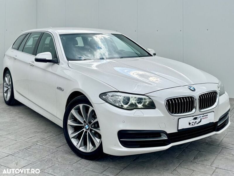 Alb Utilizat 2014 BMW 520 Break | 10.990 EUR (Super Preț) - Imagine 1/4