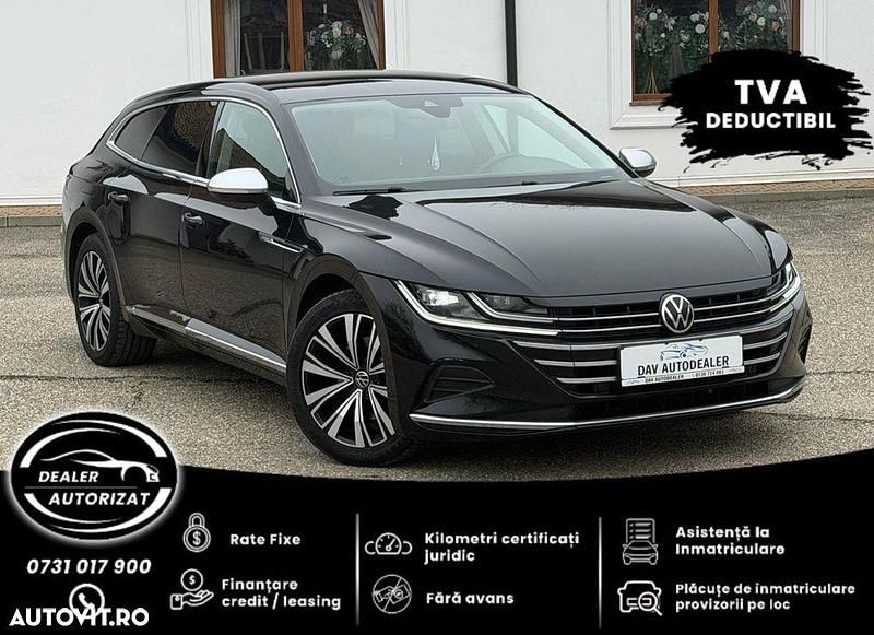 Second-hand VW Arteon Elegance 150 CP (110 kW) 2021 Culoarenegru Break