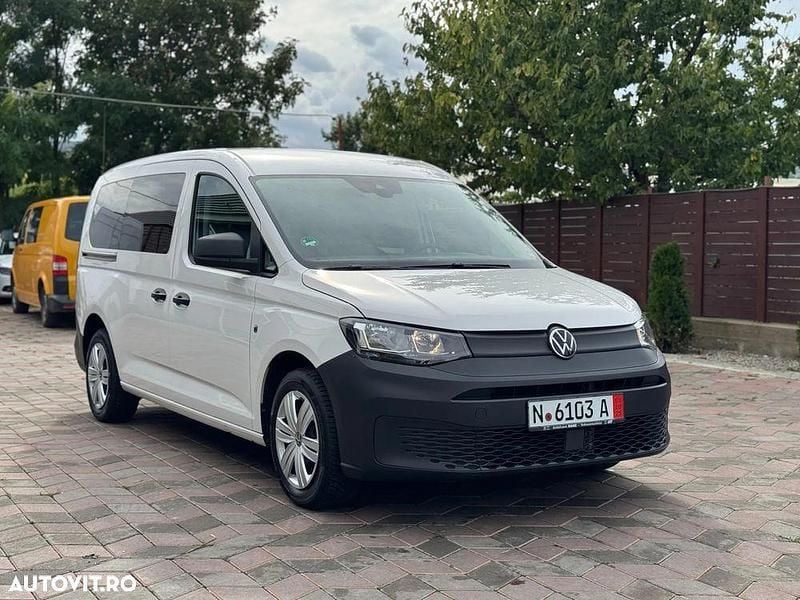 Culoarealb Utilizat 2021 VW Caddy Maxi Monovolum | 16.950 EUR (Super Preț) - Imagine 1/4
