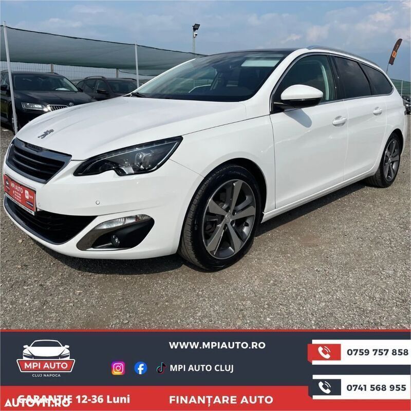 Alb Utilizat 2015 Peugeot 308 Allure Break | 8.500 EUR (Preț OK) - Imagine 1/3