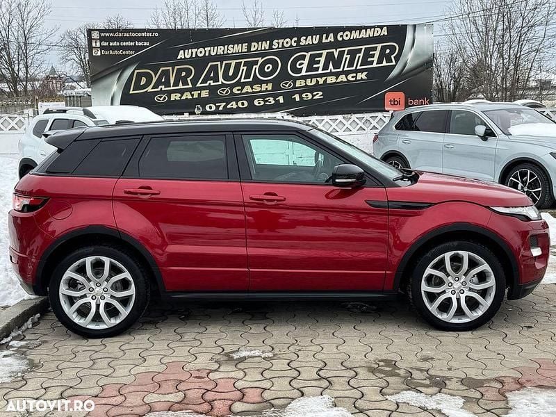 Second-hand Land Rover Range Rover evoque 190 CP (139 kW) 2012 Culoarerosu SUV