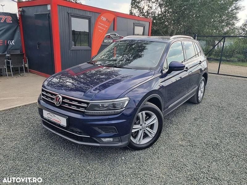 Albastru Utilizat 2018 VW Tiguan Highline SUV | 18.290 EUR (Super Preț) - Imagine 1/4