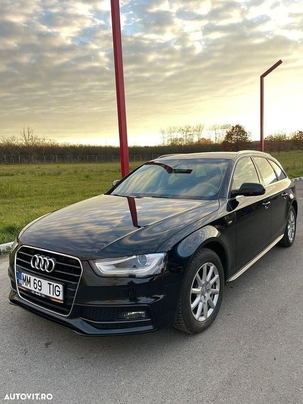 Culoarenegru Utilizat 2015 Audi A4 Break | 11.200 EUR (Scump) - Imagine 1/4
