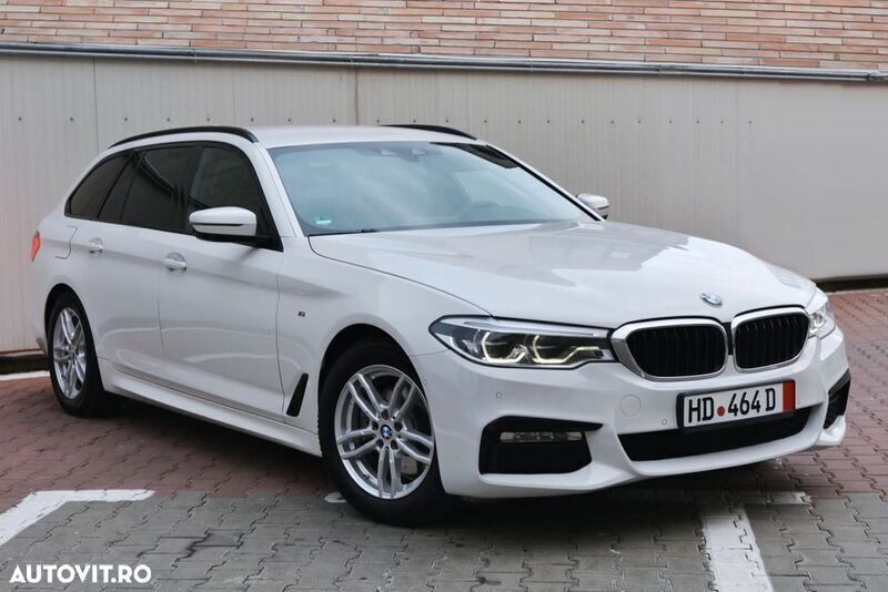 Alb Utilizat 2017 BMW 520 Berlinǎ | 18.400 EUR (Preț bun) - Imagine 1/4