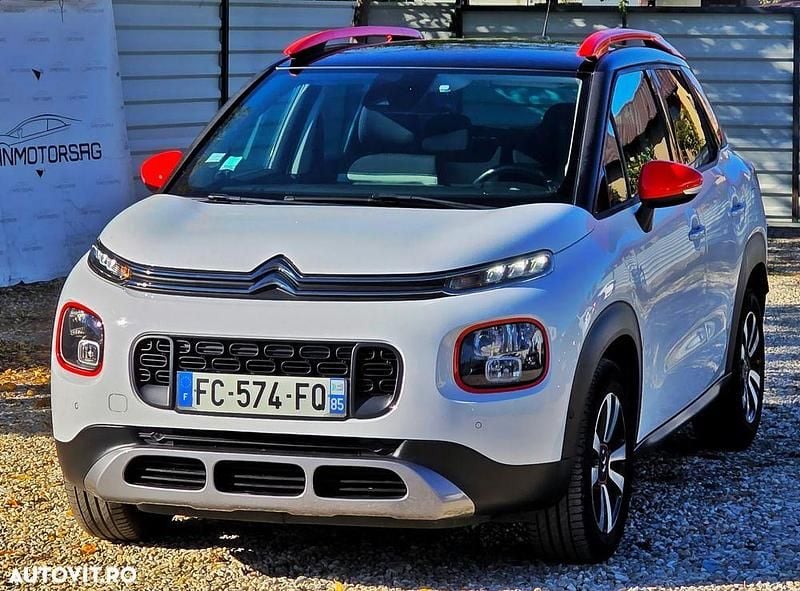 Culoarealb Utilizat 2018 Citroën C3 Aircross PureTech SUV | 9.999 EUR (Preț OK) - Imagine 1/4