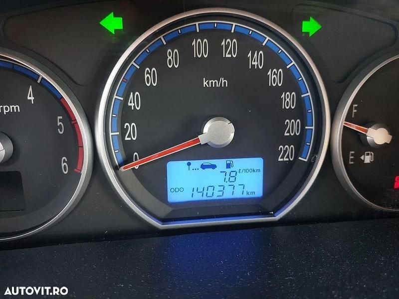 Rosu Utilizat 2009 Hyundai Santa Fe SUV | 5.400 EUR (Preț OK) - Imagine 1/4