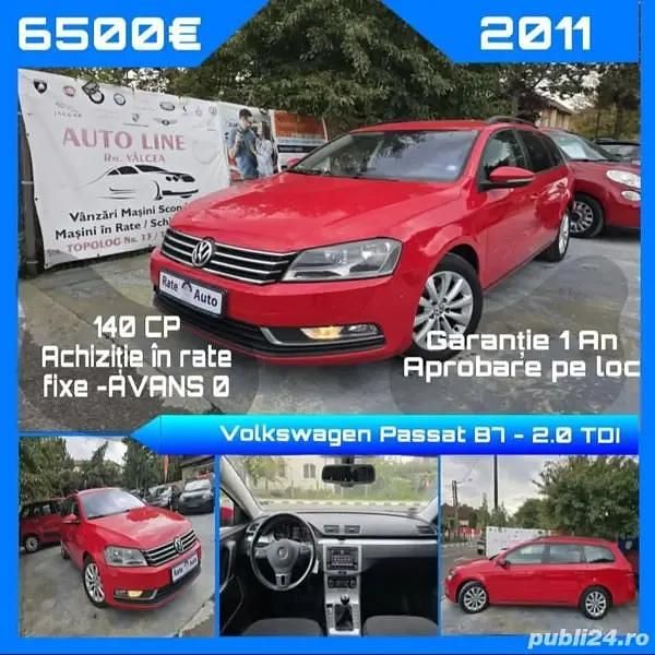 Utilizat 2011 VW Passat Break | 6.500 EUR (Preț OK) - Imagine 1/4