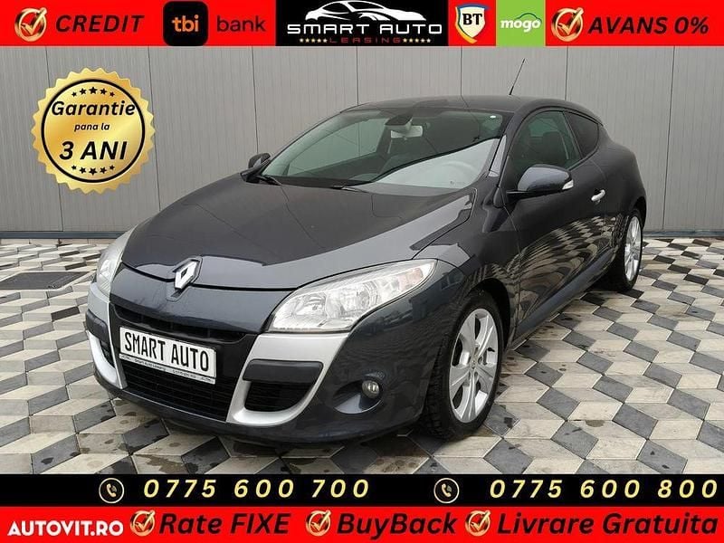 Second-hand Renault Mégane Coupé 130 CP (95 kW) 2011 Culoarenegru Coupe