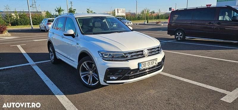 Alb Utilizat 2018 VW Tiguan Highline SUV | 20.300 EUR (Preț OK) - Imagine 1/4