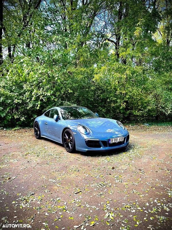 Culoarealbastru Utilizat 2018 Porsche 911 Carrera 4 GTS Coupe | 116.000 EUR - Imagine 1/4