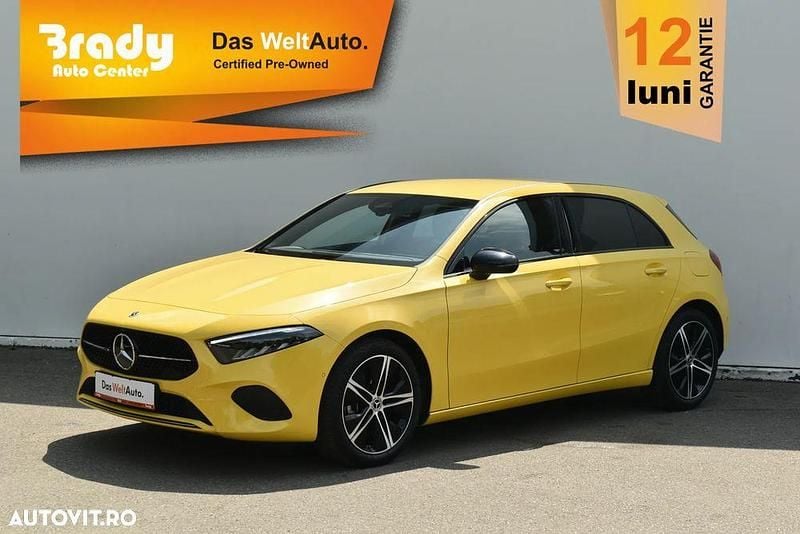Culoaregalbeuriu Utilizat 2022 Mercedes A180 | 24.899 EUR (Super Preț) - Imagine 1/4