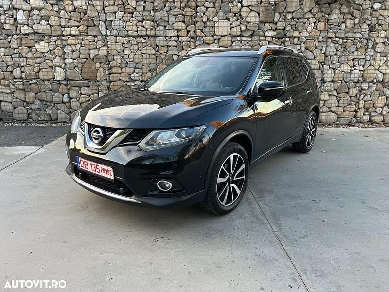 Culoarenegru Utilizat 2016 Nissan X-Trail Tekna SUV | 11.490 EUR (Preț bun) - Imagine 1/4