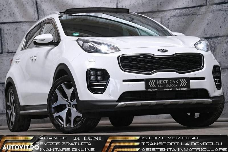 Culoarealb Utilizat 2016 Kia Sportage GT-Line SUV | 16.450 EUR (Puțin scump) - Imagine 1/4