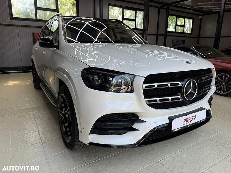 Alb Utilizat 2021 Mercedes GLS400 SUV | 82.280 EUR (Preț bun) - Imagine 1/4