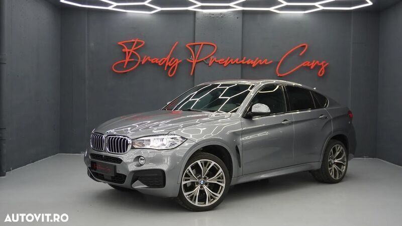 Gri Utilizat 2016 BMW X6 SUV | 29.000 EUR (Super Preț) - Imagine 1/4