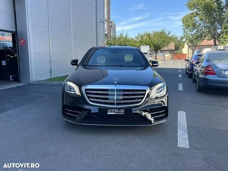 Culoarenegru Utilizat 2018 Mercedes S400 Berlinǎ | 48.000 EUR (Preț OK) - Imagine 1/4