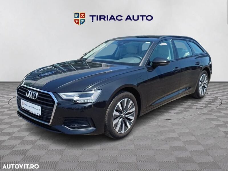 Negru Utilizat 2020 Audi A6 Break | 24.990 EUR (Preț bun) - Imagine 1/4