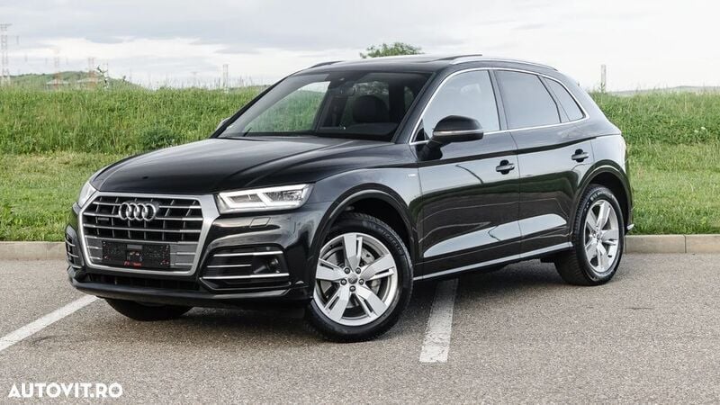 Negru Utilizat 2019 Audi Q5 Sport SUV | 24.999 EUR (Preț OK) - Imagine 1/4