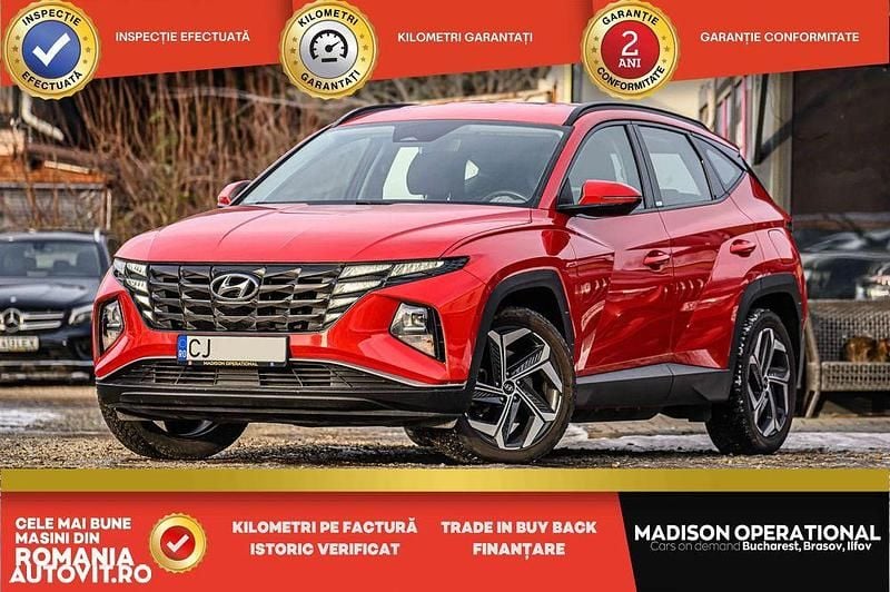Second-hand Hyundai Tucson Premium 265 CP (194 kW) 2022 Culoarerosu SUV