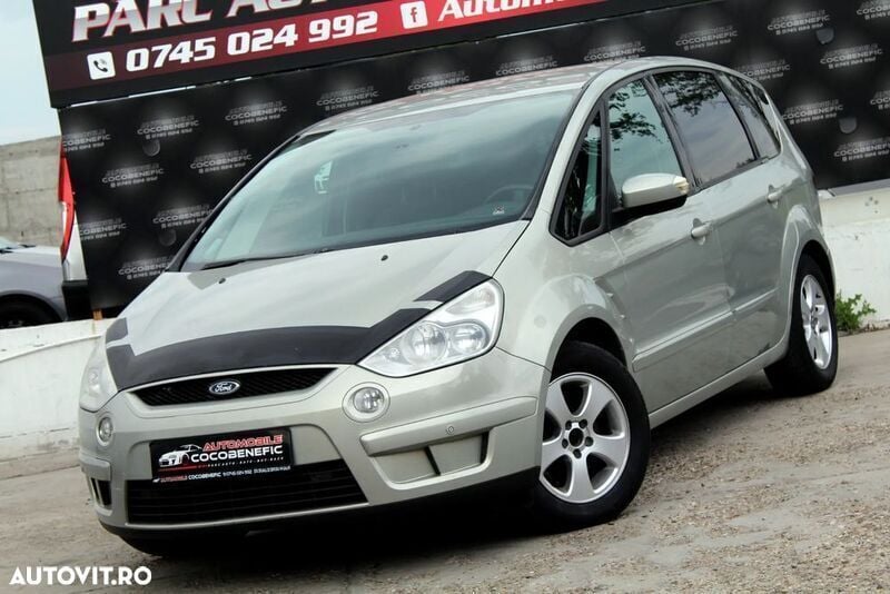 Second-hand Ford S-MAX Titanium 125 CP (91 kW) 2008 Gri Monovolum