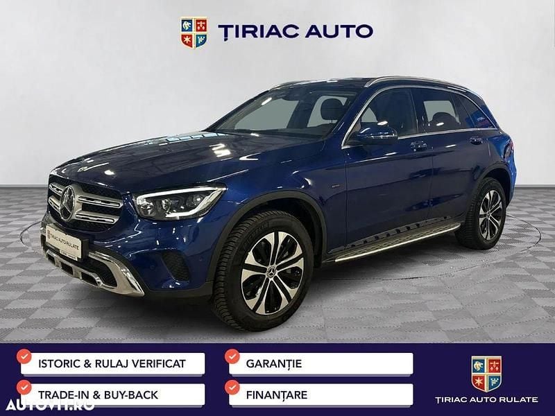 Albastru Utilizat 2020 Mercedes GLC350 SUV | 31.990 EUR - Imagine 1/4