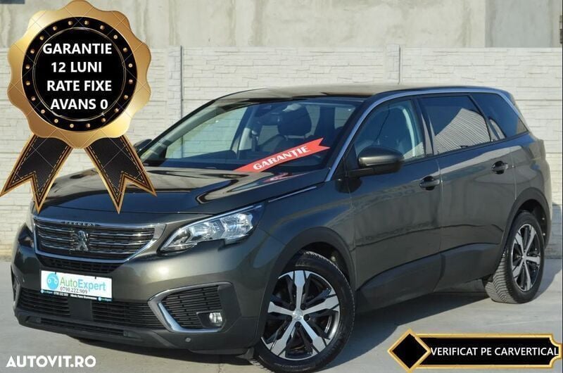 Gri Utilizat 2020 Peugeot 5008 Business-Line Monovolum | 14.490 EUR (Preț bun) - Imagine 1/4