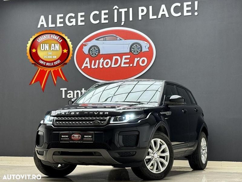 Negru Utilizat 2018 Land Rover Range Rover evoque Pure SUV | 14.734 EUR (Preț bun) - Imagine 1/4