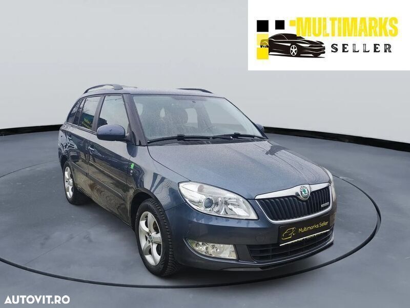 Second-hand Skoda Fabia GreenLine 75 CP (55 kW) 2011 Gri Hatchback