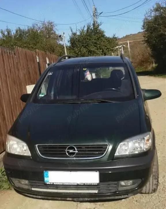 Verde Utilizat 1999 Opel Zafira Monovolum | 1.350 EUR (Preț OK) - Imagine 1/4