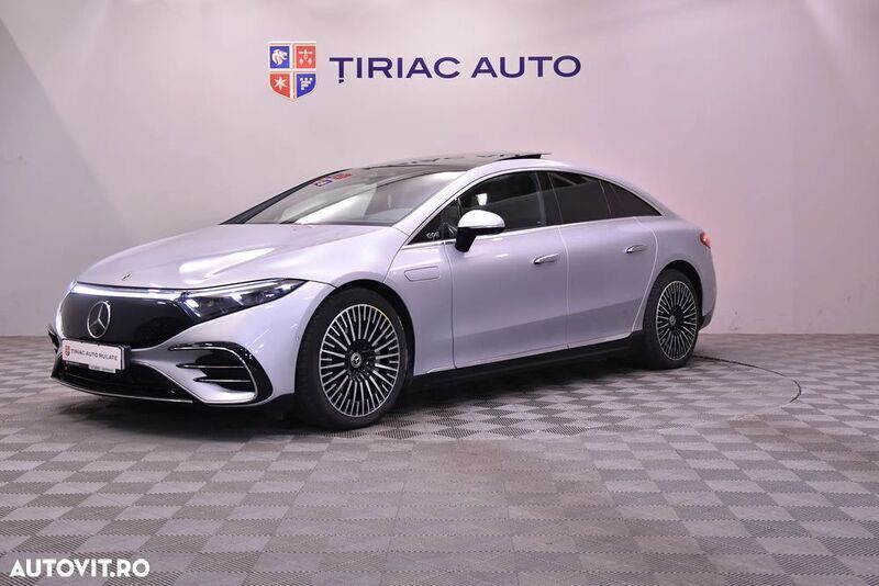 Gri Utilizat 2022 Mercedes EQS580 Berlinǎ | 71.400 EUR - Imagine 1/4