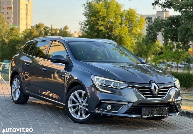 Gri Utilizat 2019 Renault Mégane GrandTour Intens Break | 10.250 EUR - Imagine 1/4