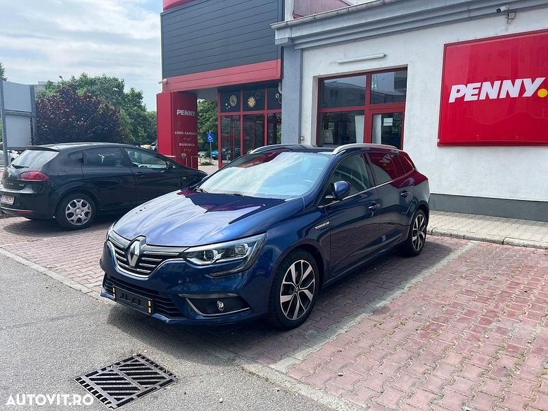 Culoarealbastru Utilizat 2019 Renault Mégane GrandTour Bose Edition Break | 10.990 EUR (Preț OK) - Imagine 1/4