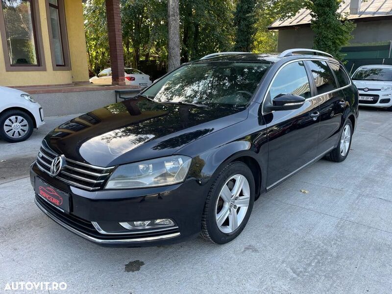 Negru Utilizat 2012 VW Passat Comfortline Break | 7.499 EUR (Puțin scump) - Imagine 1/4