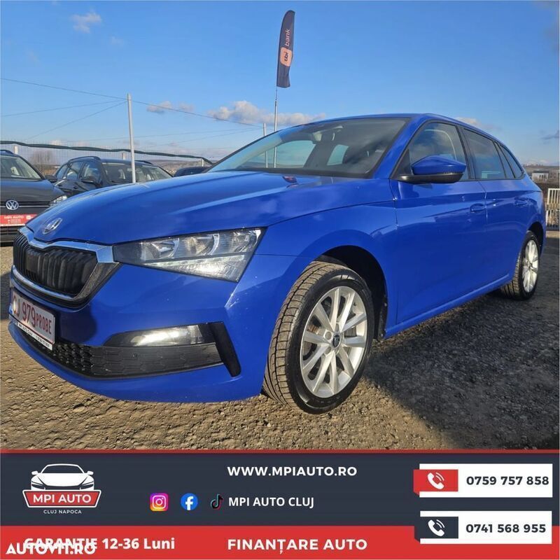 Albastru Utilizat 2020 Skoda Scala Ambition Hatchback | 9.990 EUR (Puțin scump) - Imagine 1/3