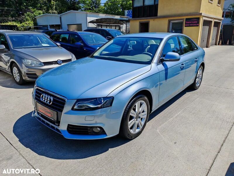 Albastru Utilizat 2008 Audi A4 Berlinǎ | 6.699 EUR (Puțin scump) - Imagine 1/4